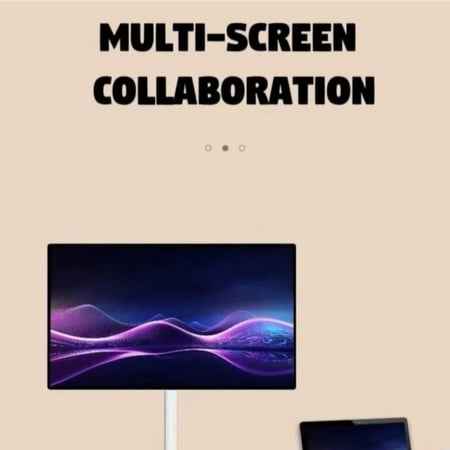 DENX-شاشه ذكيه متنقله 32بوصه بنظام اندرويد DENX 32-Inch Portable Smart Display – Android System