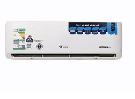 GSTN240CU1 GSTN240CU1,جنرال سوبريم مكيف سبليت الترا سعة تبريد فعلية 23,000 وحدة، بارد، واي فاي، ريش ذهبيةGSTN240CU1 GSTN240CU1, General Supreme Ultra Split Air Conditioner, 23,000 BTU Actual Cooling Capacity, Cooling Only, Wi-Fi, Gold Fins