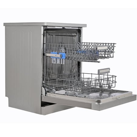 GSDW1327XVTجنرال سوبريم غسالة صحون,7 برامج,13 مكان,2 رف, خاصية تجفيف, خاصية نصف تحميل, فضيGSDW1327XVT  General Supreme dishwasher, 7 programmes, 13 place settings, 2 racks, drying feature, half-load feature, silver..