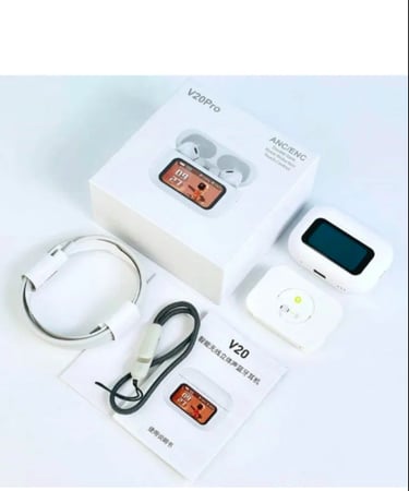 سماعات Airpods تعمل باللمس مع شاشة رقمية 2 ليتل ستار