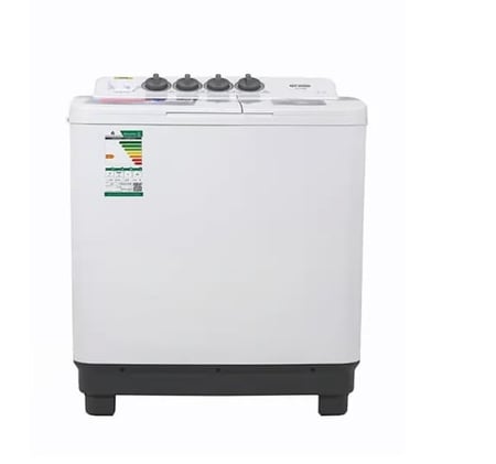 GSTT80M جنرال سوبريم, غسالة نصف أوتوماتيك حوضين 8 كجم ,ابيض ، GSTT80MGSTT80M  General Supreme, 8kg Twin Tub Semi-Automatic Washing Machine, White, GSTT80M