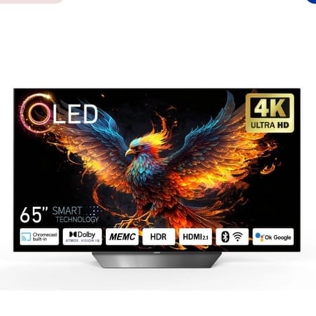 GSOG65GCجنرال سوبريم شاشة 65 بوصة اوليد، فائقة الدقة UHD 4K، سمارت ، 120 هرتزGSOG65GC  General Supreme 65 inch OLED screen, UHD 4K, Smart, 120 Hz