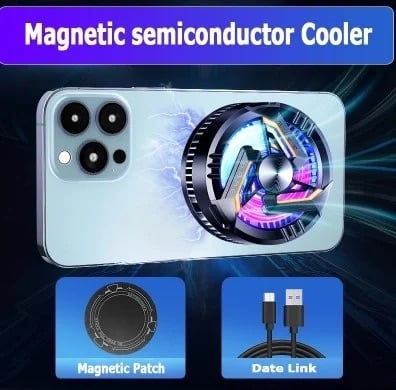 شاحن لاسلكي مع مروحة تبريد قوية فريون