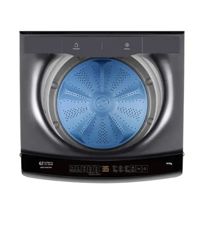 GSTL14X27SH جنرال سوبريم غسالة اوتوماتيك تعبئه علوية 14 كيلو، 9 برنامج , فضي غامق, GSTL14X27SHGSTL14X27SH  General Supreme Top Load Automatic Washing Machine, 14 kg, 9 Programs, Dark Silver, GSTL14X27SH