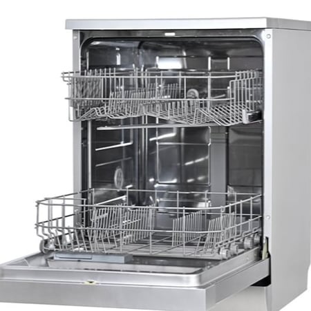 GS9100SSAجنرال سوبريم غسالة صحون ,7 برامج,12 مكان,2 رف, وظيفة تجفيف إضافي, خاصية نصف تحميل, فضيGS9100SSA  General Supreme dishwasher, 7 programmes, 12 places, 2 racks, additional drying function, half-load feature, silver..