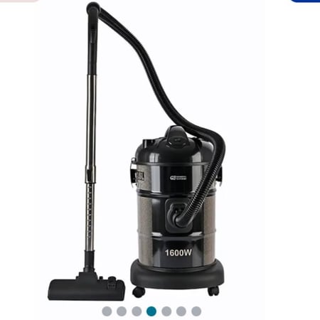 جنرال سوبريم مكنسه كهربائيه برميل 1600وات اسود, GSV23