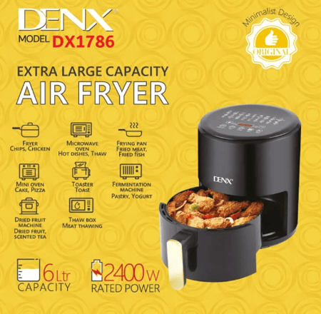 2 قلاية هوائية مزودة بشاشة تحكم رقمية