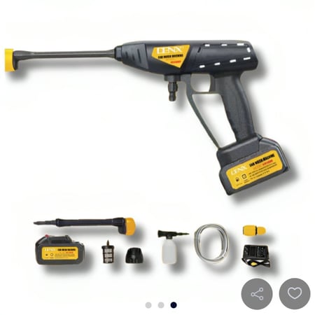 مضخة سيارة لاسلكية ذات ضغط عالي