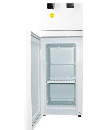 GSWDTLA جنرال سوبريم برادة ماء حار/بارد، مع خزانة تخزين، قفل سلامة الأطفال، خزان مياه من الستيل، ابيضGSWDTLA  General Supreme Hot/Cold Water Dispenser, with Storage Cabinet, Child Safety Lock, Stainless Steel Water Tank, White