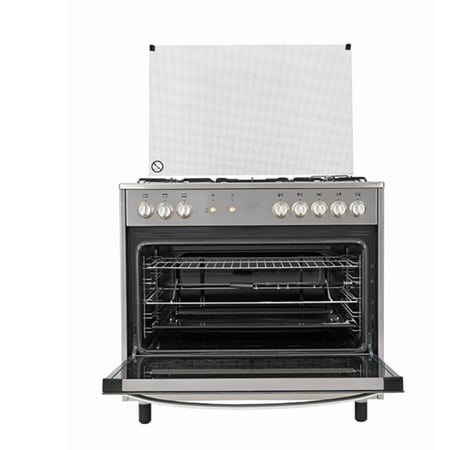 GS-96Xجنرال سوبريم , موقد طبخ غاز , مقاس 90*60 سم, 5 شعلات غاز ,شواية , امان كامل ، ستيل ، ايطالي , GS-96XGS-96X  General Supreme, gas cooking stove, size 90*60 cm, 5 gas burners, grill, full safety, steel, Italian, GS-96X