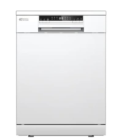 GSDW1536WGAجنرال سوبريم غسالة صحون, 6 برامج, 15 مكان, 3 رف, خاصية فتح الباب التلقائي, خاصية الغسل المزدوج, اضاءة داخلية, ابيضGSDW1536WGA  General Supreme dishwasher, 6 programmes, 15 places, 3 racks, automatic door opening feature, double washing feature,