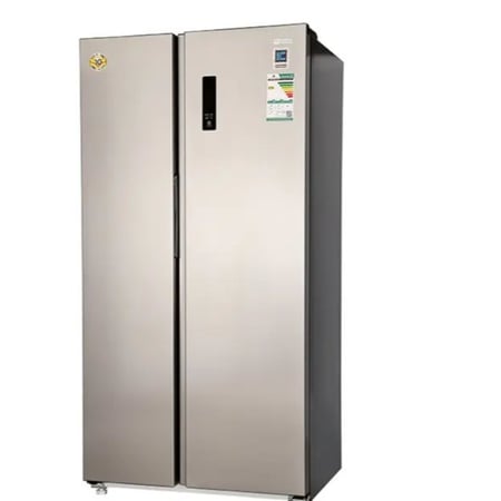جنرال سوبريم , ثلاجة باب بجانب باب ,22قدم ,622 لتر ,انفرتر ,ستانلس ستيل ,GS1096SSIGeneral Supreme, door-by-door refrigerator, 22 feet, 622 litres, inverter, stainless steel, GS1096SSI