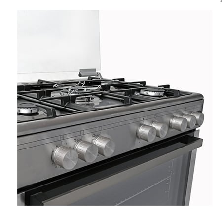 GS9060FGXTجنرال سوبريم , موقد طبخ غاز , مقاس 90*60 سم, 5 شعلات , امان كامل, شواية, مروحة تيربو , ستيل , تركيا
