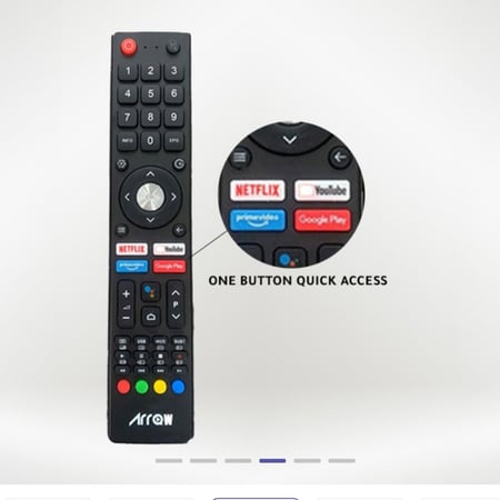 شاشه أركيو كيو ليد 65 بوصة - 120 هرتز - وضوح فائق الدقة - بدون إطار - سعة تخزين 16 جيجا - رام 2 جيجا | RO-65LCQ120