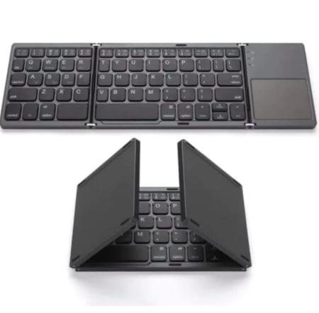 لوحة المفاتيح والماوس 2 في 1 القابلة للطبق