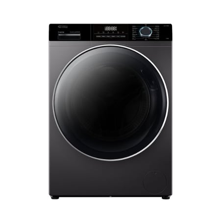 GSFL1208DH جنرال سوبريم غسالة تعبئة أمامية 12 كجم غسيل / 8 كجم تنشيف, 15 برنامج, إنفيرتر ،فضي غامق, GSFL1208DHGSFL1208DH  General Supreme Front Load Washing Machine, 12 kg Washing/8 kg Drying, 15 Programs, Inverter, Dark Silver, GSFL1208DH