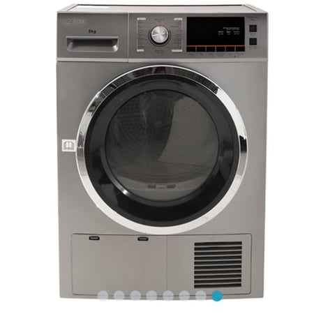 GS807SSجنرال سوبريم نشافه تعبئه امامية 8 كيلو, مع مكثف, ستيل داكن , GS807SSGS807SS  General Supreme Front Loading Dryer, 8 kg, with condenser, dark steel, GS807SS