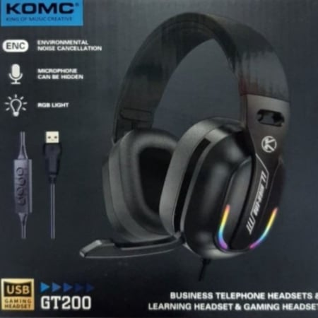 سماعة رأس سلكية Komc GT200