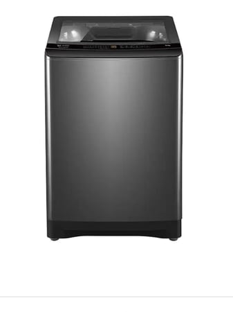 GSTL14X27SH جنرال سوبريم غسالة اوتوماتيك تعبئه علوية 14 كيلو، 9 برنامج , فضي غامق, GSTL14X27SHGSTL14X27SH  General Supreme Top Load Automatic Washing Machine, 14 kg, 9 Programs, Dark Silver, GSTL14X27SH