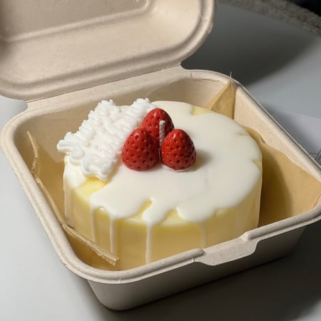 قالب كيك بالشمع