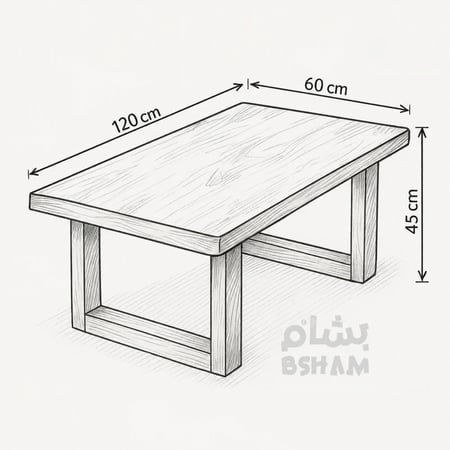 طاولة هاربر  تصميم U