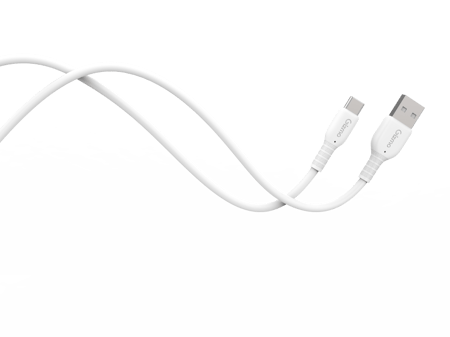 قيزمو كيبل شحن USB-A TO USB-C سيلكون أبيض