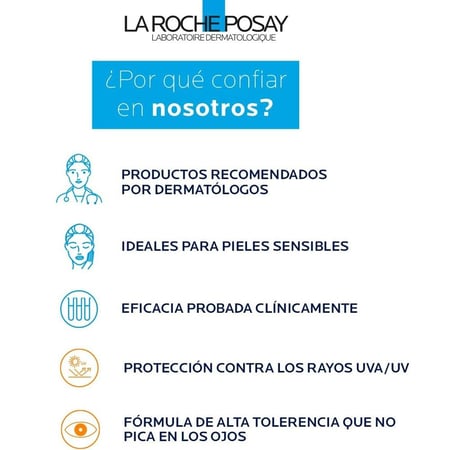 لاروش بوزيه واقي شمس سائل بعامل حماية +50 انثيليوس بدون عطر - 50 مل