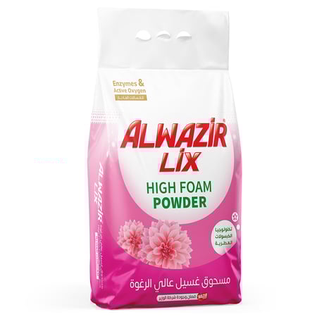 مسحوق الوزير ليكس للغسالات العادية وردي 10 كجم