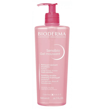 بيوديرما سنسيبيو جل رغوي منظف للبشرة - 500 مل