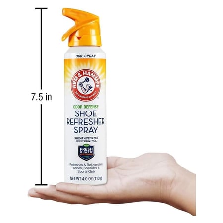 ارم اند هامر بخاخ منعش للاحذية من اودور ديفينس، رائحة منعشة، 4 اونصة
