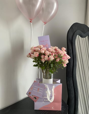 فازة بيبي روز طبيعي