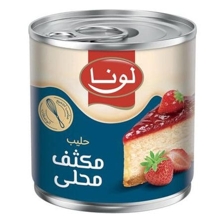 حليب مكثف لونا 385 جم