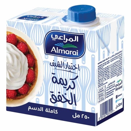 كريمة الخفق من المراعي 250 مل