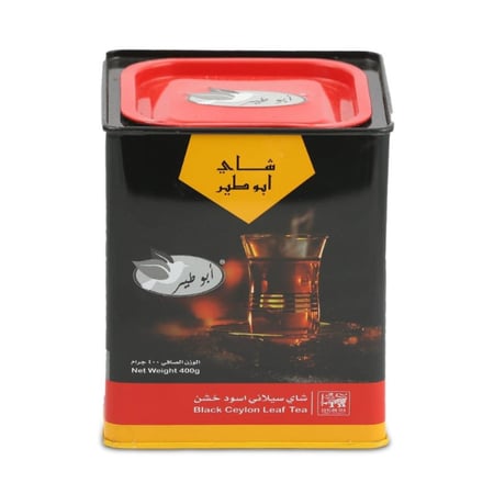 شاي أبو طير علبة حديد 400 جرام