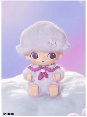 ميدالية دمية ديمو - بنفسجي