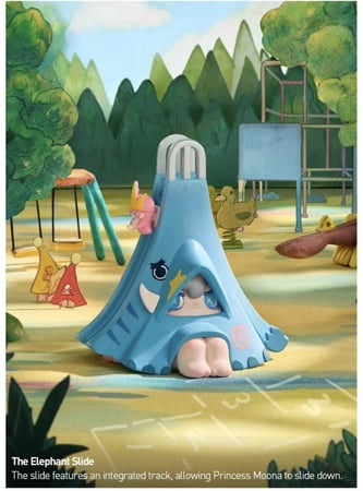مجسم 1001moons - the elephant slide