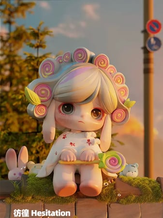 مجسم ربيعة - hesitation