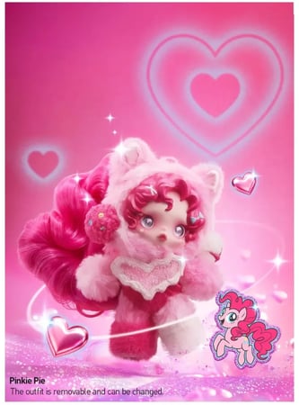 ميدالية دمية سكلباندا بالتعاون مع مهرتي الصغيرة - Pinkie Pie