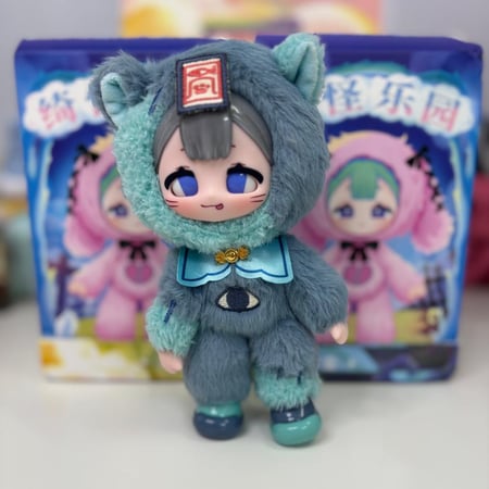 ميدالية دمية ايف لاينا - القطة (زومبي)