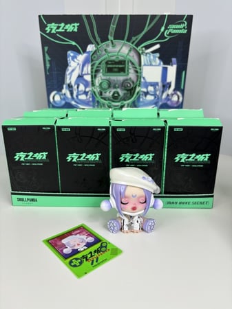 مجسم بوب مارت Skullpanda City Night (Meditator )