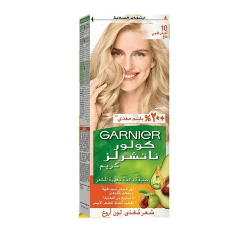 جارنير صبغه شعر شقراء