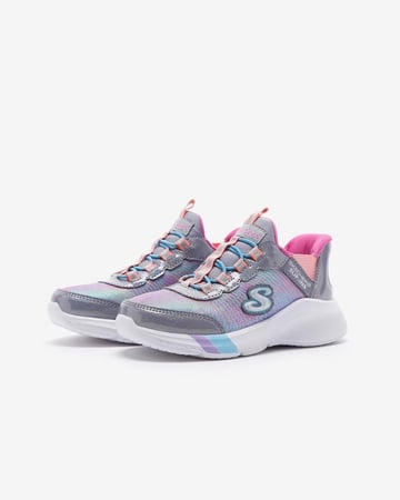 سكيتشرز - Slip-ins Dreamy Lites Colorful Prism حذاء بناتي