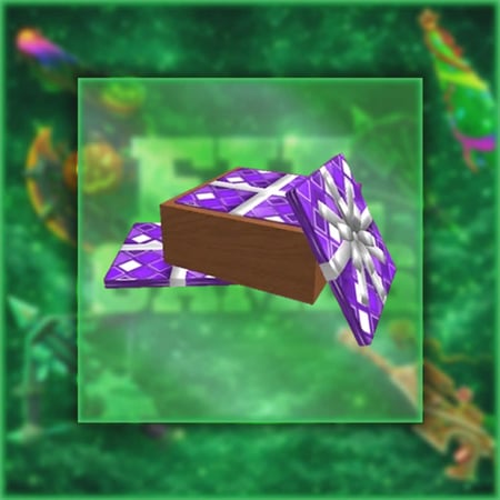 Box Of Purple Wrapping Paper