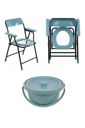 كرسي حمام قابل للطي بدون كفرات