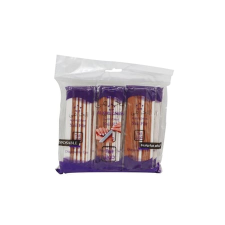 مبرد الاظافر الابيض من الخزامى 120قطعة