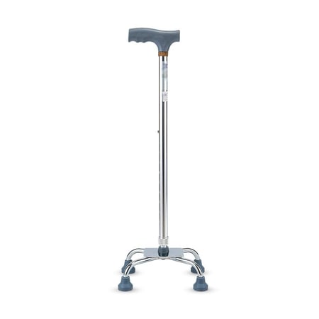 عصى بقاعدة رباعية باللون الرصاصي