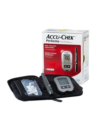 اكواتشيك بيرفورما جهاز لقياس السكر في الدم