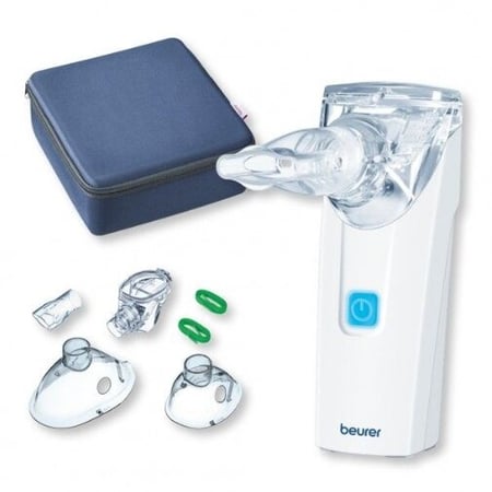 بيورير جهاز البخار للأستنشاق محمول ومتنقل للرحلات والسفر ماركة المانية