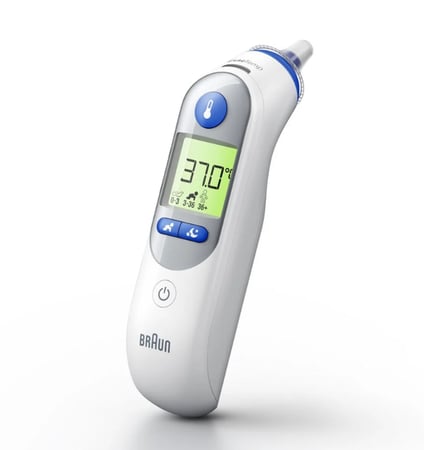 جهاز ترمومتر قياس الحرارة براون عن طريق الأذن 7 بلس