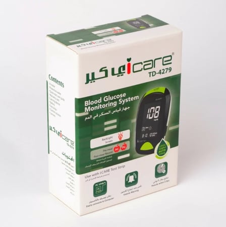 اي كير جهاز قياس السكر في الدم
